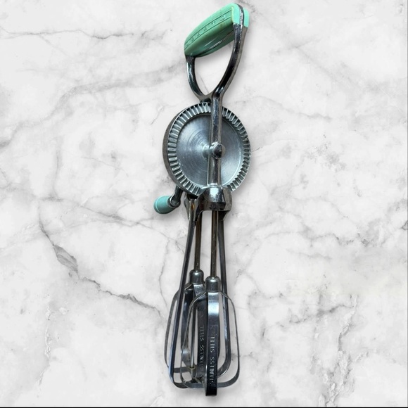 Vintage "Flint Best” By Ekco Hand Mixer 12” - Picture 4 of 5